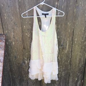 White sequin BCBG dress - worn once